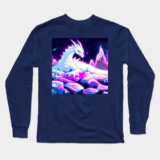 Dragon and Crystals Long Sleeve T-Shirt